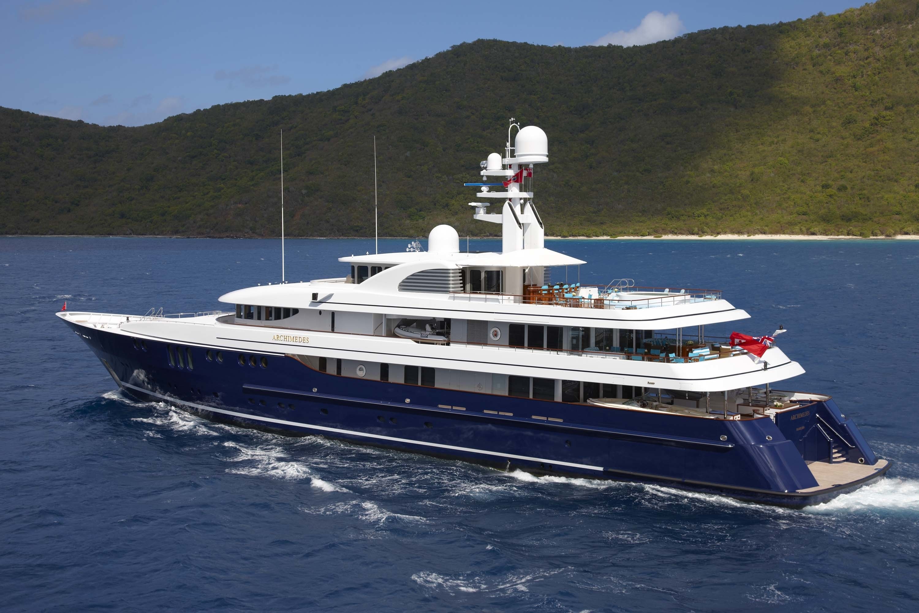 motor yacht archimedes owner